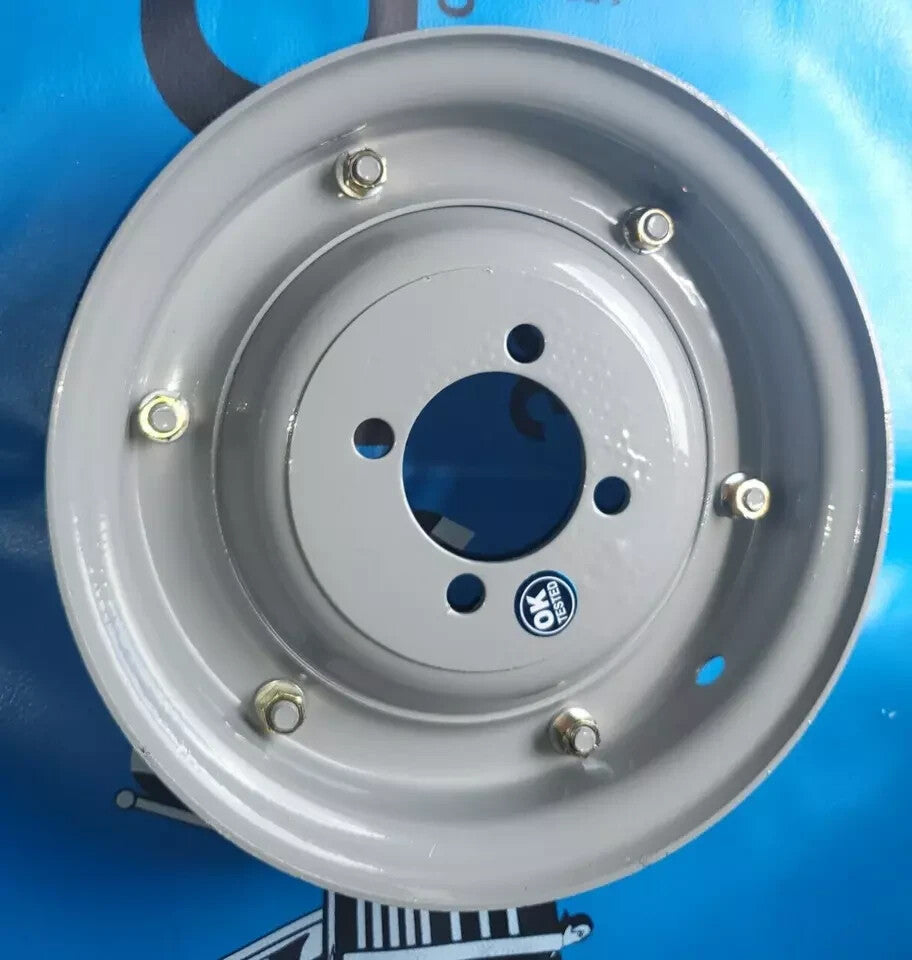 Felge RMS ITALY grau Sahl 2.10-8 Zoll für Vespa Classic Wideframe und Largeframe