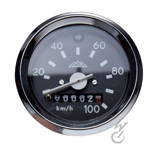 ZÜNDAPP Hercules Sachs Mofa Prima Moped und Optima 100kmbeleuchteter Tacho 60mm