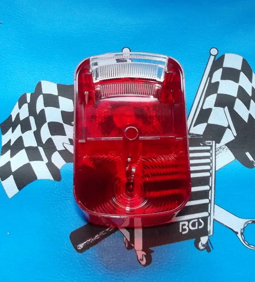 ☺ Rücklichtkappe rot, eckig für Simson KR51-1 Schwalbe Star Sperber Habicht ☺