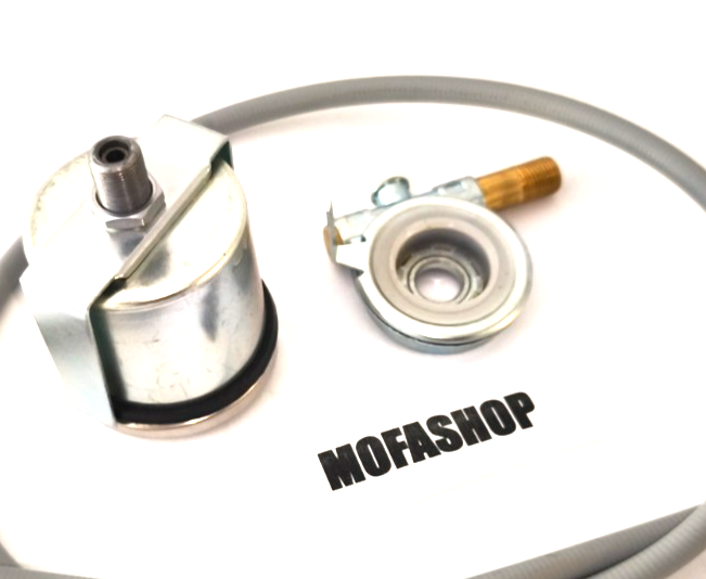 Tacho SET 48mm + ANTRIEB + WELLE GRAU 60 km/h Piaggio Vespa Ciao SC Bravo Boxer