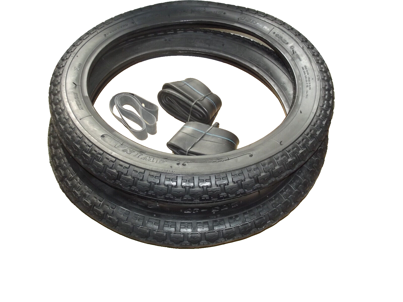 2x Reifen Reifensatz 2.75-17 2 3/4x17 FÜR  Kreidler Hercules Zündapp Moped Mofa