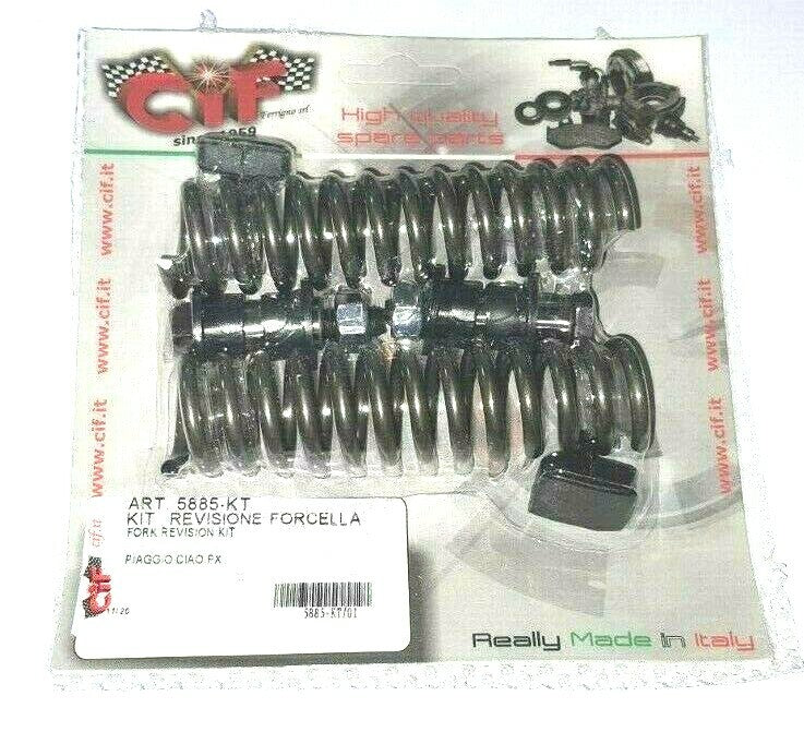 Piaggio Ciao Vespa Gabel Reparaturset Schwingenlager NEU Gummi Feder Buchse