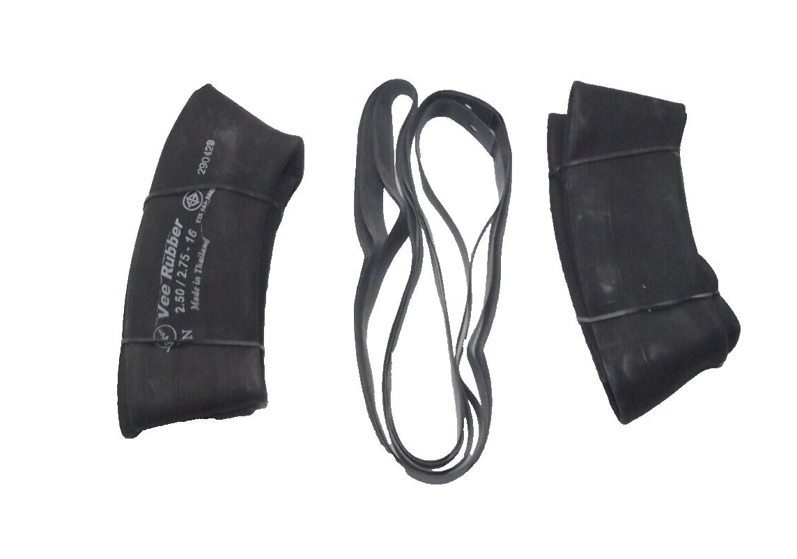 ☺ 2x Schlauch 2x Felgenband Simson S51 S50 KR51 Star Schwalbe S53 70 Satz☺