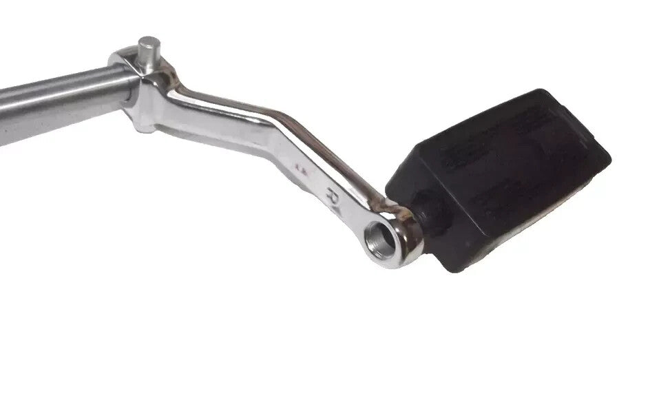 Tretwelle MIT  VOLL CHROM TRETKURBEL UND PEDALE 28 Zähne für Piaggio Vespa Ciao