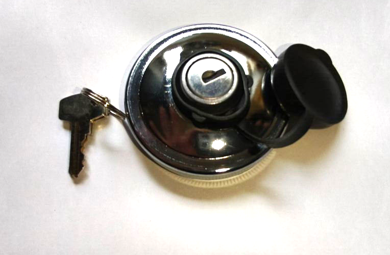 Tankdeckel 40mm + Schloss + Abdeckung mofa moped mokick zündapp hercules kreidle