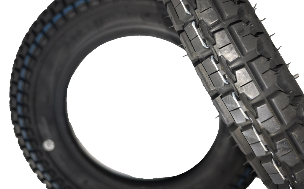 2x Reifen + Schlauch Satz 3.50 - 10 Zoll für Piaggio Vespa PX 80-200 Honda Kenda