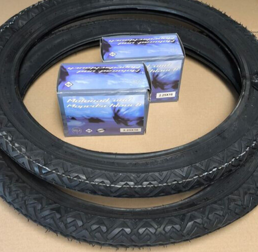 Moped Mofa Reifen + Schlauch Set  2 1/4 - 16 , 20x2.25   38J