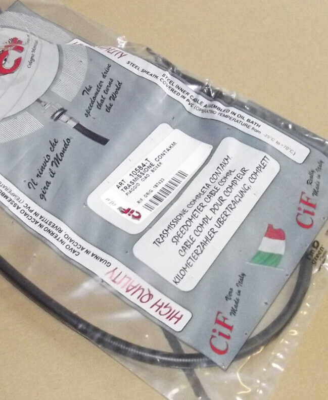 ☺ Tachowelle Piaggio Ciao und Boxer si mofa mit Veglia Anschluß 830mm CIF Italy