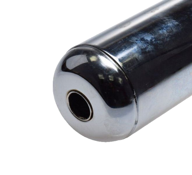 Auspuff - Standard, chrom - Simson S50, S51, S70, KR51/2 Schwalbe, SR50,