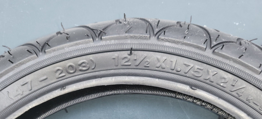 SET Kenda 2 Reifen + 2x Schlauch 12" 12.1/2 x1.75 x 2.1/4 = 47-203 Kinderwagen