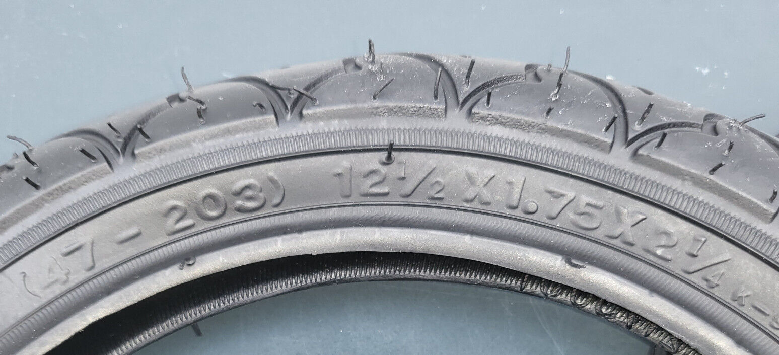 SET Kenda 2 Reifen + 2x Schlauch 12" 12.1/2 x1.75 x 2.1/4 = 47-203 Kinderwagen