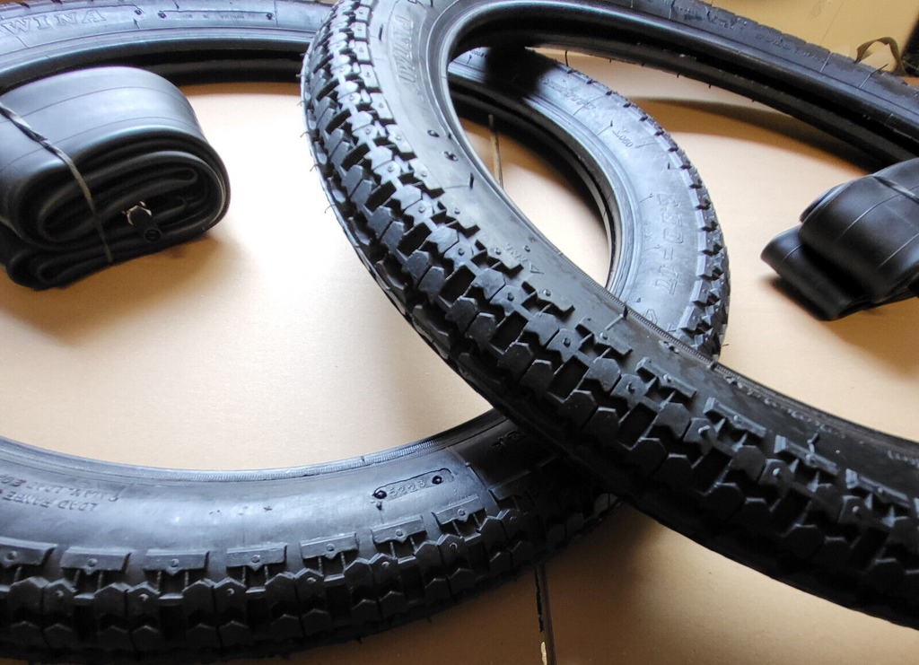 Hercules Mofa Prima 5S SET Reifen + Schlauch 2 1/2 x 17 40N 4PR 2,50x17 zündapp