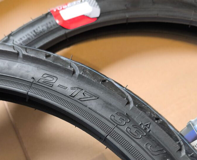 Reifen Set Vee Rubber VRM099 2.00-17 21X2 43J RACING PROFIL Vespa Ciao MOFA