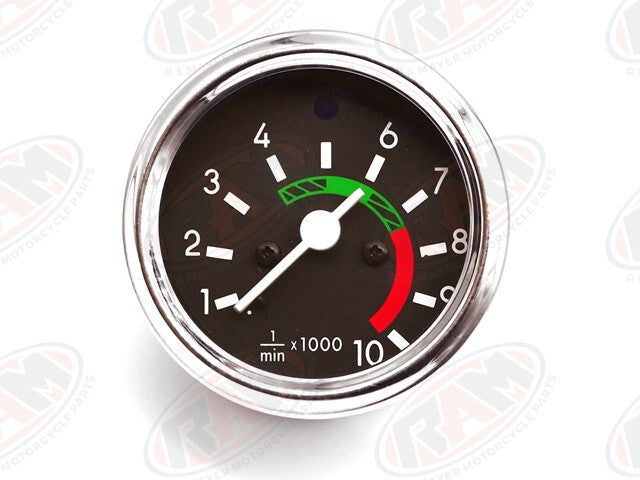 Set Tacho ø60 + DZM mit Fernlichtkontrolle für Simson S50 S51 S70 - chromring