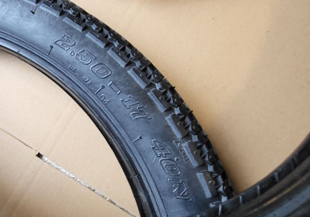 Hercules Mofa Prima 5S SET Reifen + Schlauch 2 1/2 x 17 40N 4PR 2,50x17 zündapp