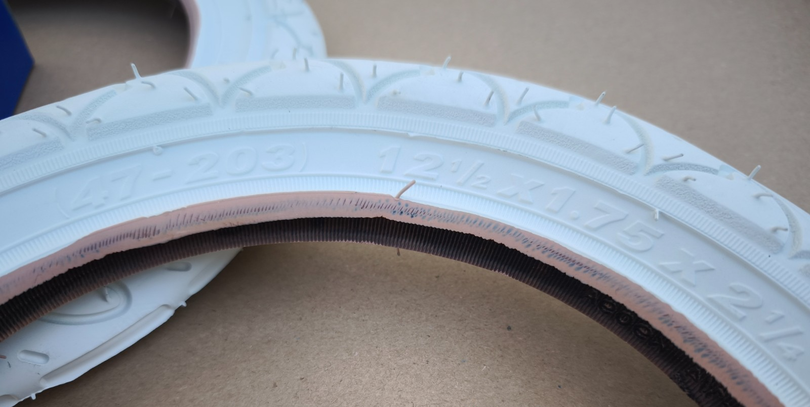 2 KENDA REIFEN 47-203 12,5-1,75 + 2 SCHLAUCH AV Kinderwagen Fahrrad PUKY ROLLER