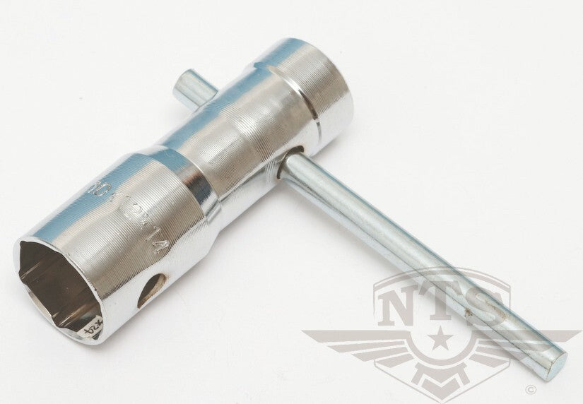 Zündkerzenschlüssel VANEZ 18 und 21mm Roller Motorrad Moped Quad ATV Mofa