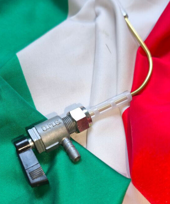 Benzinhahn made in italy von OMG Benzinschlauch für Piaggio Vespa Ciao