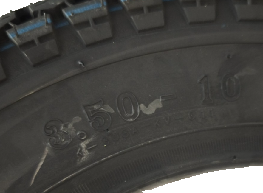 2x Reifen + Schlauch Satz 3.50 - 10 Zoll für Piaggio Vespa PX 80-200 Honda Kenda