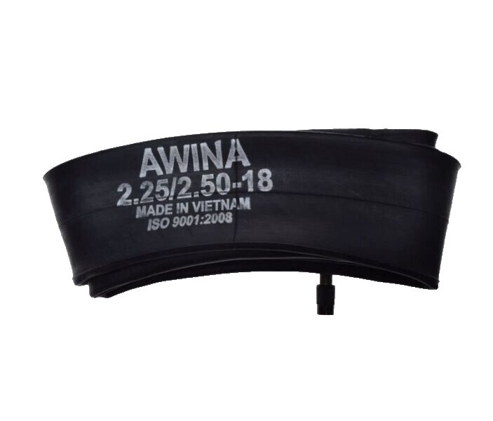 AWINA Schlauch 2.25-18 bzw. 2.50-18, gerades Ventil