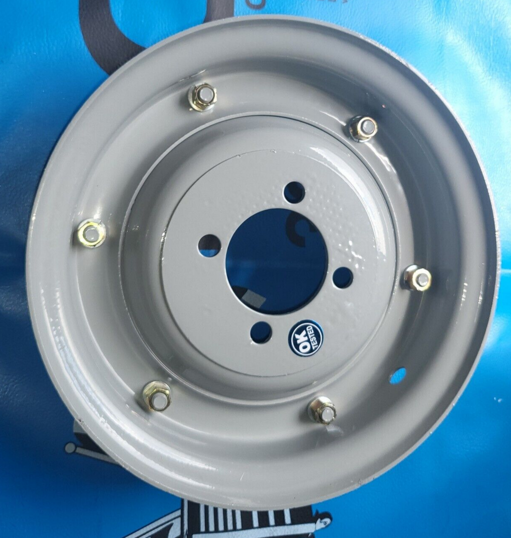 Felge RMS ITALY grau Sahl 2.10-8 Zoll für Vespa Classic Wideframe und Largeframe