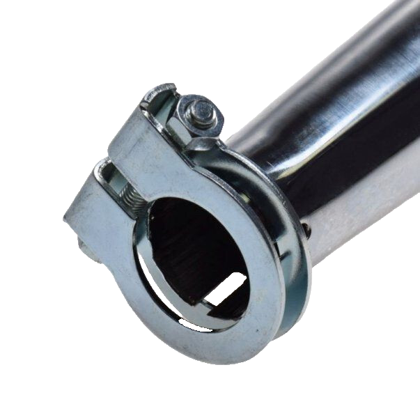 Auspuff - Standard, chrom - Simson S50, S51, S70, KR51/2 Schwalbe, SR50,