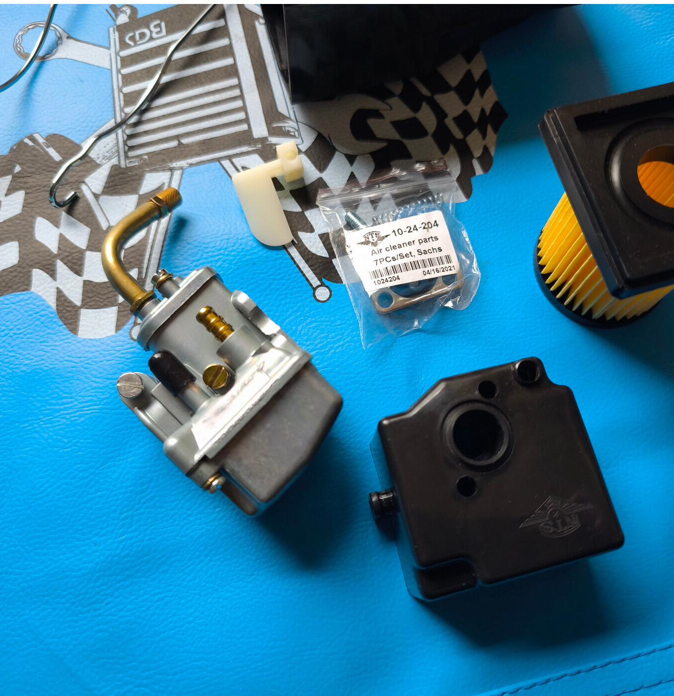 Vergaser Mofa Moped 10mm  Hercules Prima M 4 5  85/10/101 MIT LUFTFILTERKASTEN