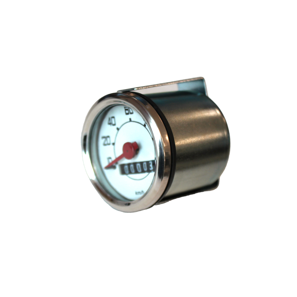Tachometer 120km/h Chrom Ø 48mm Vespa V50 50 N ​L ​R S Ciao SI bravo boxer mofa