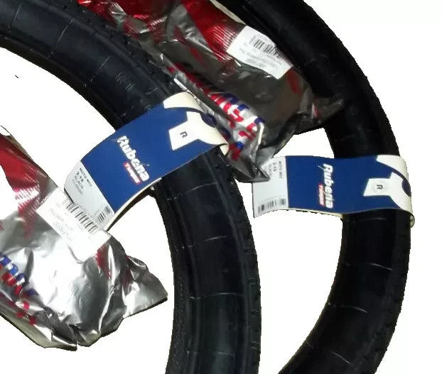 Moped Mofa 2 Reifen SET mit Schlauch Set 2-19 24B früher 23X2 heute 2.00-19 NEU