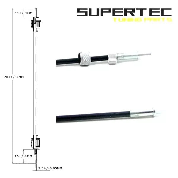 Tacho Antrieb 16 Zoll Tachoschnecke 750MM  mit welle Piaggio Vespa BRAVO SI