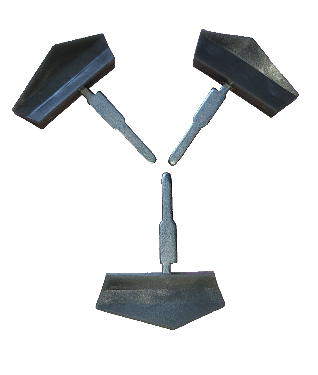 3 Stück Zündschlüssel für Merit Zündschloss Zündapp Mofa Moped Mokick grau !!!