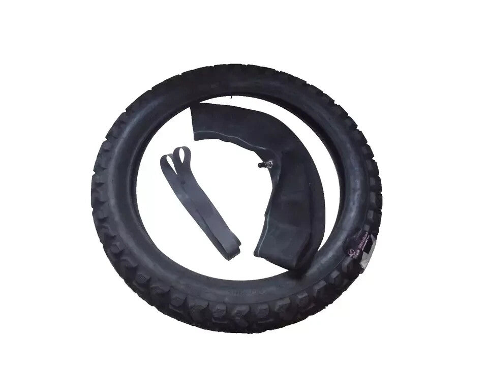 1 SET Vee Rubber Reifen VRM185 2,75 x 16 Zoll 46M Schlauch + Felgenband Simson