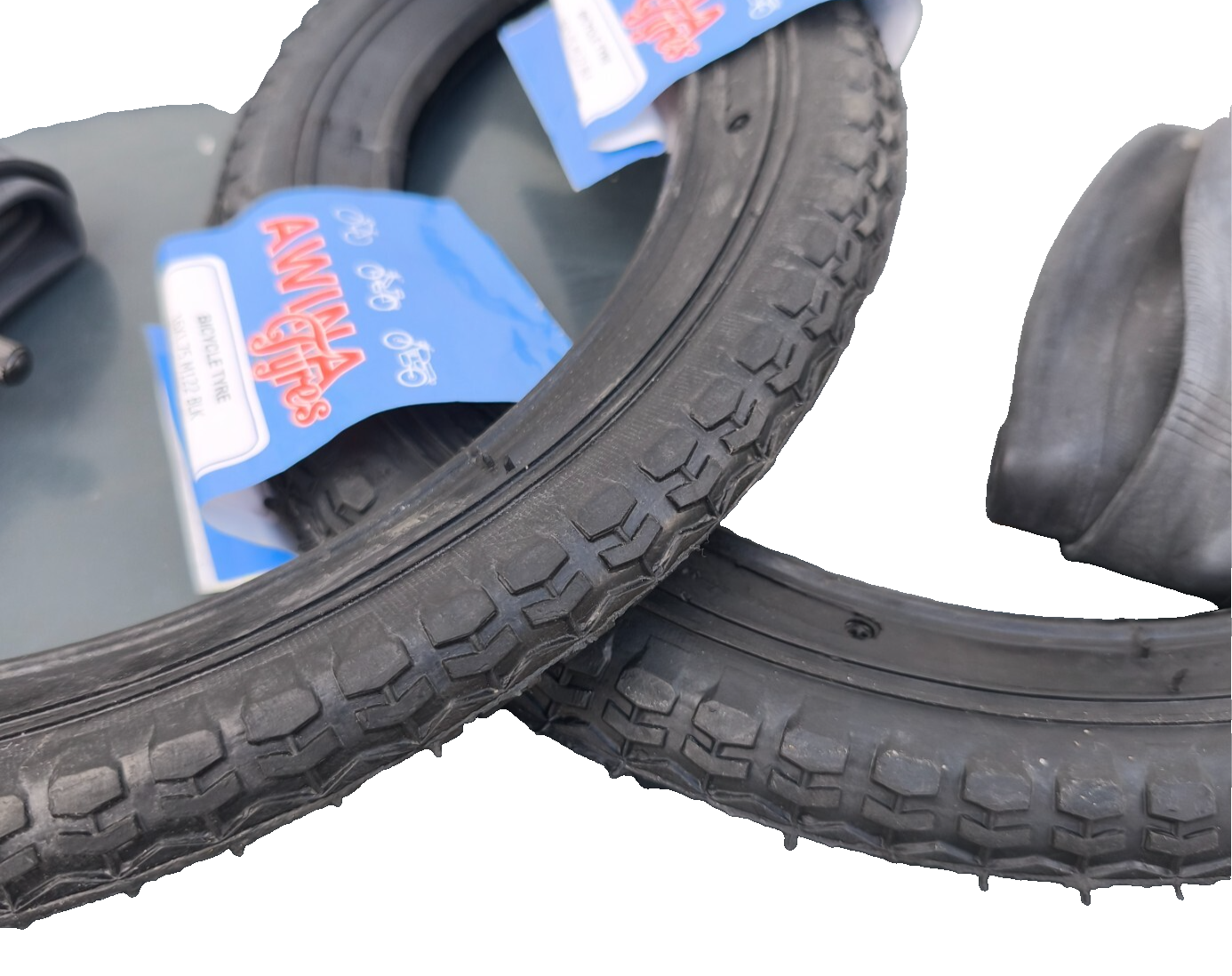 2 Fahrradreifen 16 Zoll Reifen 16 x 1.75 M122 inklusive 2 Schläuche AV ANHÄNGER