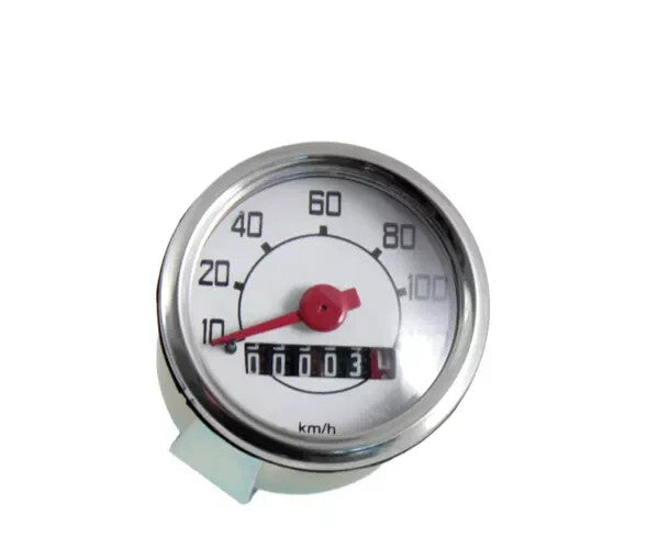 Tachometer 120km/h Chrom Ø 48mm Vespa V50 50 N ​L ​R S Ciao SI bravo boxer mofa