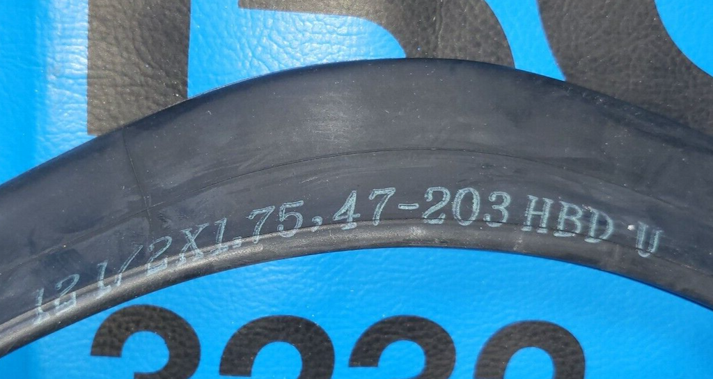 Schlauch AV GERADE 12" Fahrrad Kinderwagen Puky Roller 47-203 12.1/2 x1.75+2 1/4