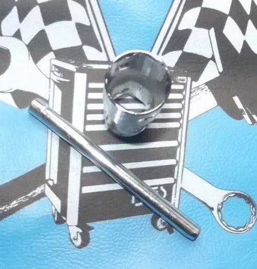 Zündkerzenschlüssel VANEZ 18 und 21mm Roller Motorrad Moped Quad ATV Mofa