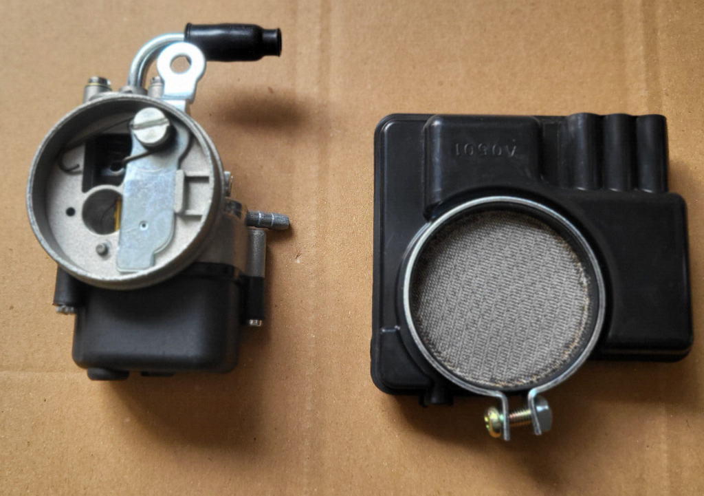 SHA 12/12 Vergaser MIT LUFTFILTER für Piaggio Vespa Ciao Bravo Si Mofa Moped