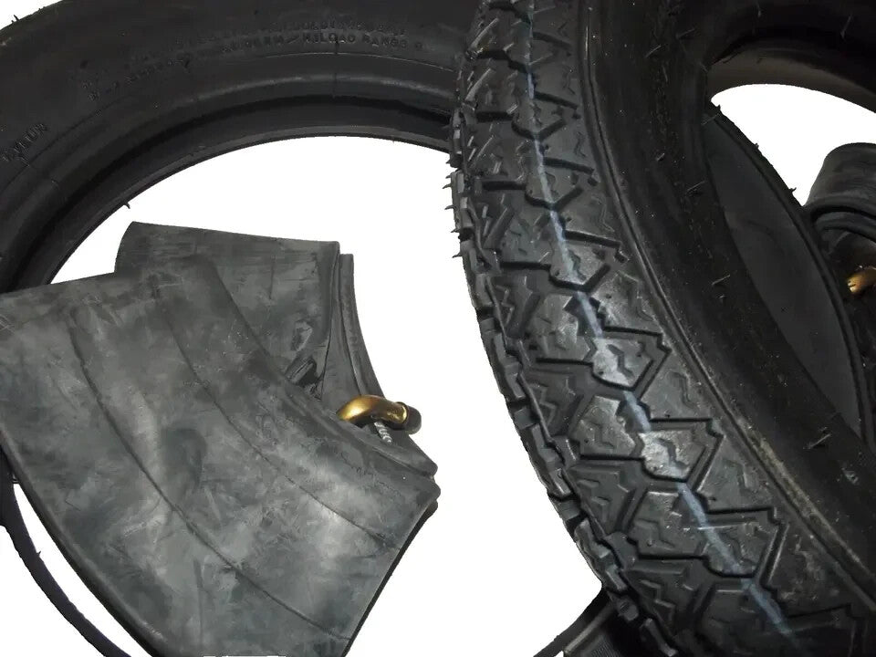 2x Reifen + Schlauch Satz 3.50 - 10 Zoll für Piaggio Vespa PX 80-200 Honda LEAD