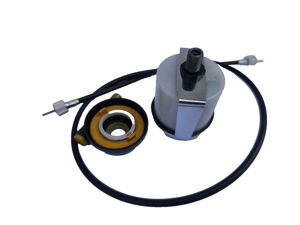 TACHO SET GUSSFELGE PUCH Maxi ZÜNDAPP KREIDLER Mofa Moped Tacho Antrieb WELLE