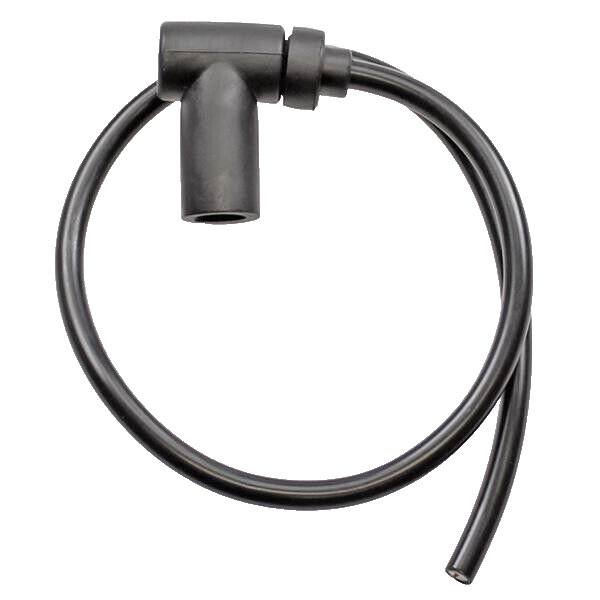 Zündkerzenstecker MIT KABEL 470mm 90gr 7mm für MOFA MOPED ROLLER OLDTIMER