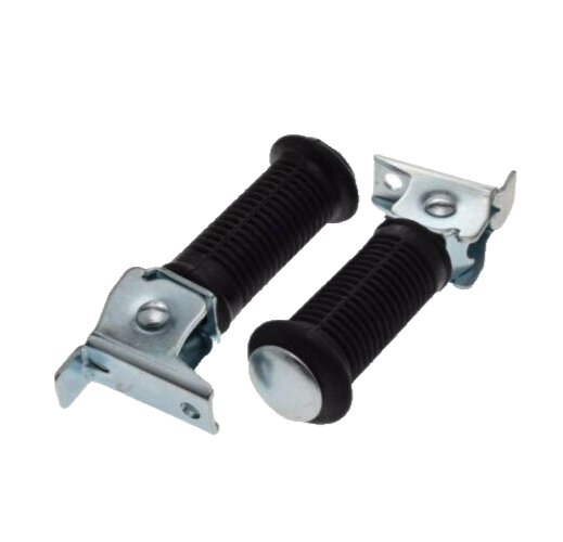 ☺ 2 Sozius Fußrasten für Simson S50 S51 S70 Schwalbe S83 ORGINAL FORM verzinkt☺