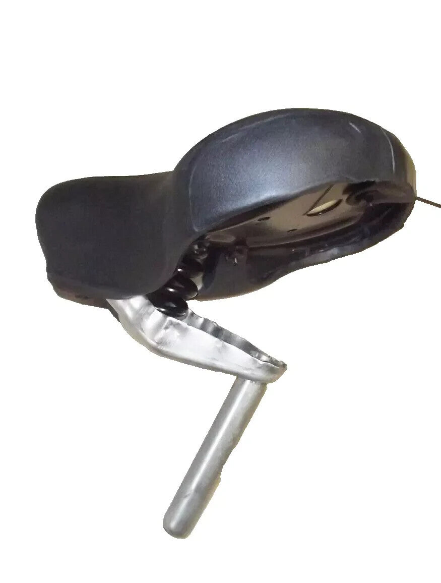 Sattel Vespa Ciao PX MOFA MOPED RUNDE STANGE REPLICA VON RMS Modell - Schwarz