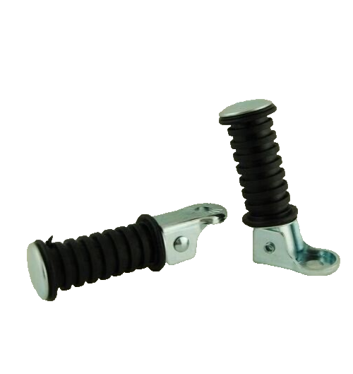 Simson Fußrasten hinten S51 S50 S70 KR51 Schwalbe Star Originaldesign NEU Gummi